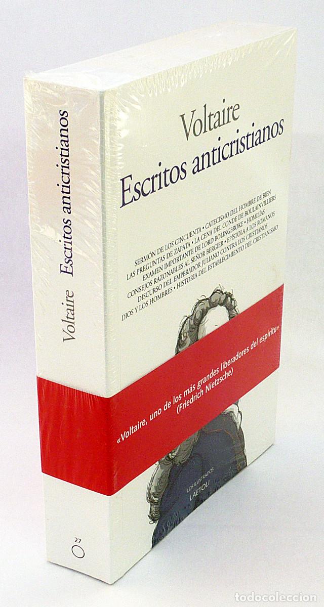 Libros de segunda mano: Voltaire, escritos anticristianos - Foto 2