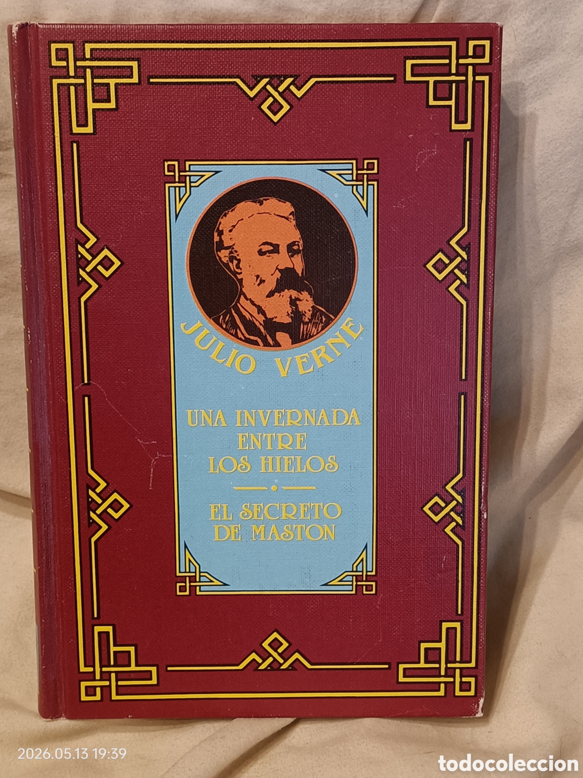 Libros de segunda mano: UNA INVERNADA ENTRE LOS HIELOS- EL SECRETO DE MASTON- JULIO VERNE