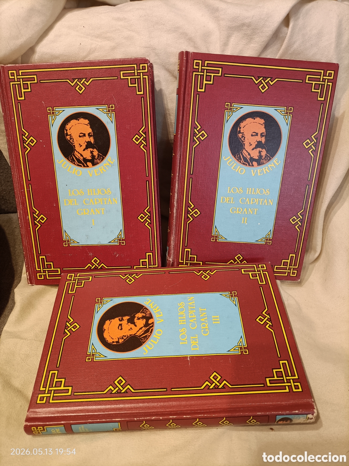 Libros de segunda mano: LOS HIJOS DEL CAPITAN GRANT-1,2,3-- JULIO VERNE