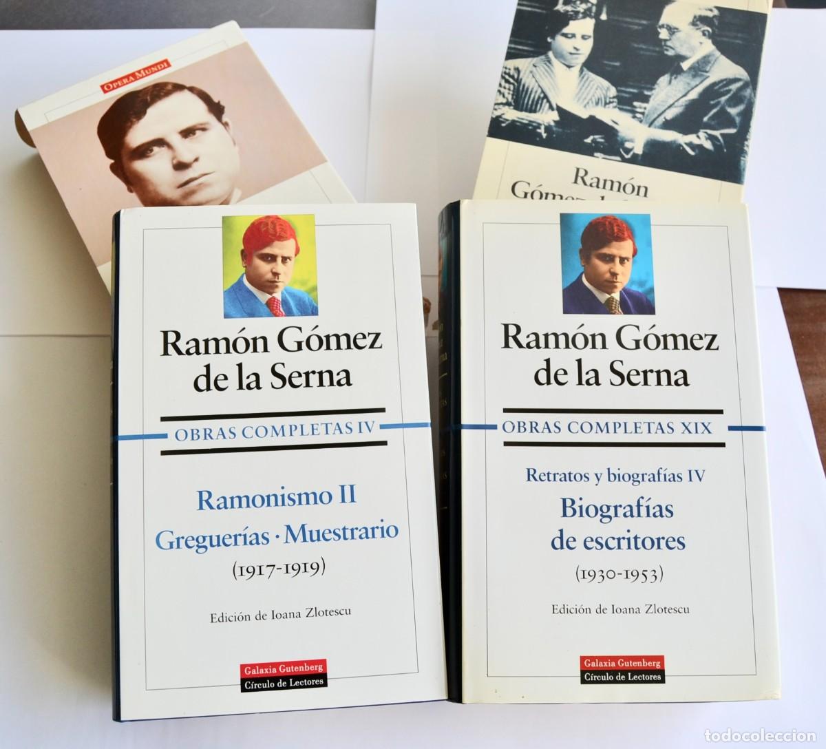 Libros de segunda mano: Ram&oacute;n G&oacute;mez de la Serna. Obras Completas. Volumen IV y Volumen XIX. Galaxia Gutemberg.
