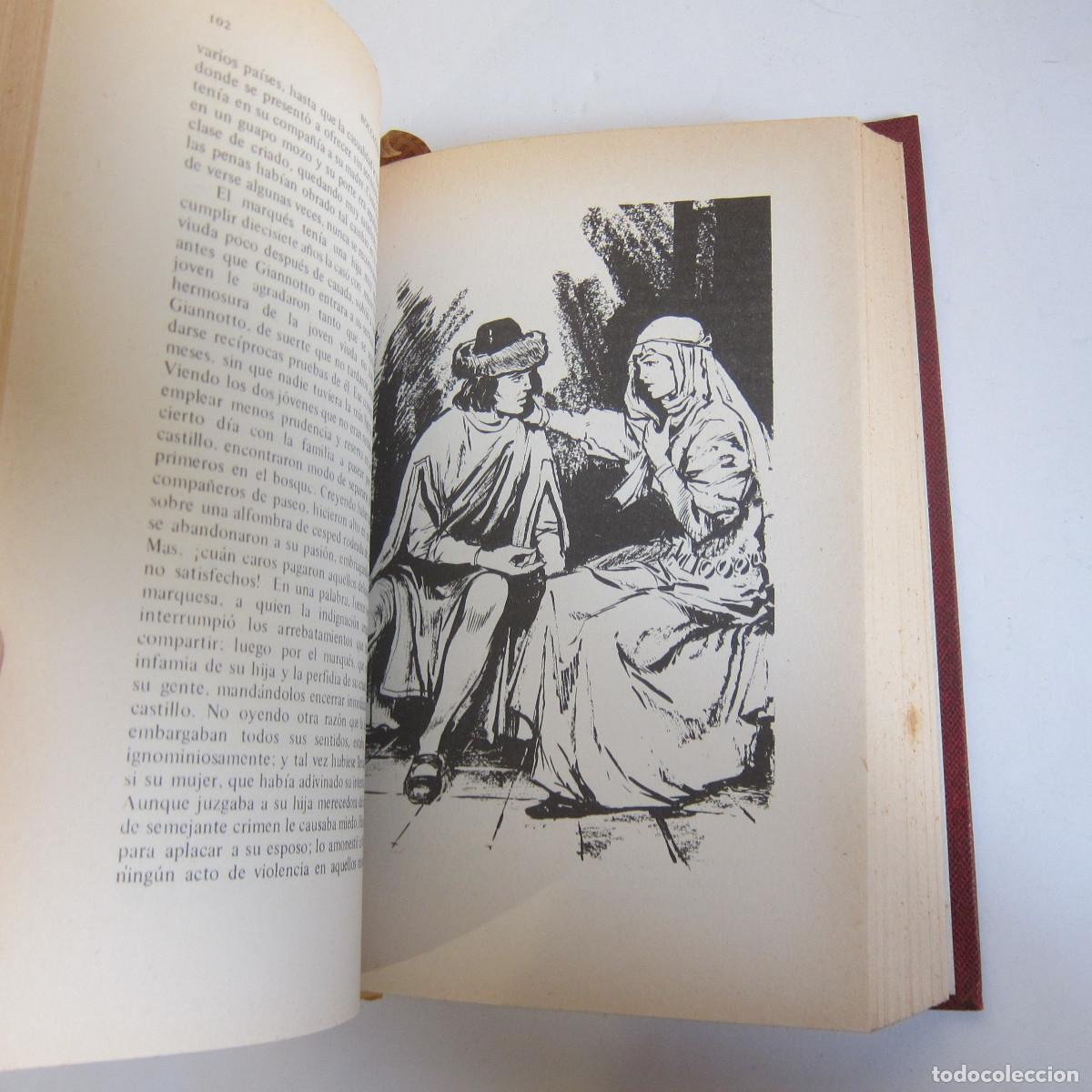 Libros de segunda mano: DECAMERON - BOCACCHIO (PETRONIO) 2 VOL. NOVELA - Foto 5