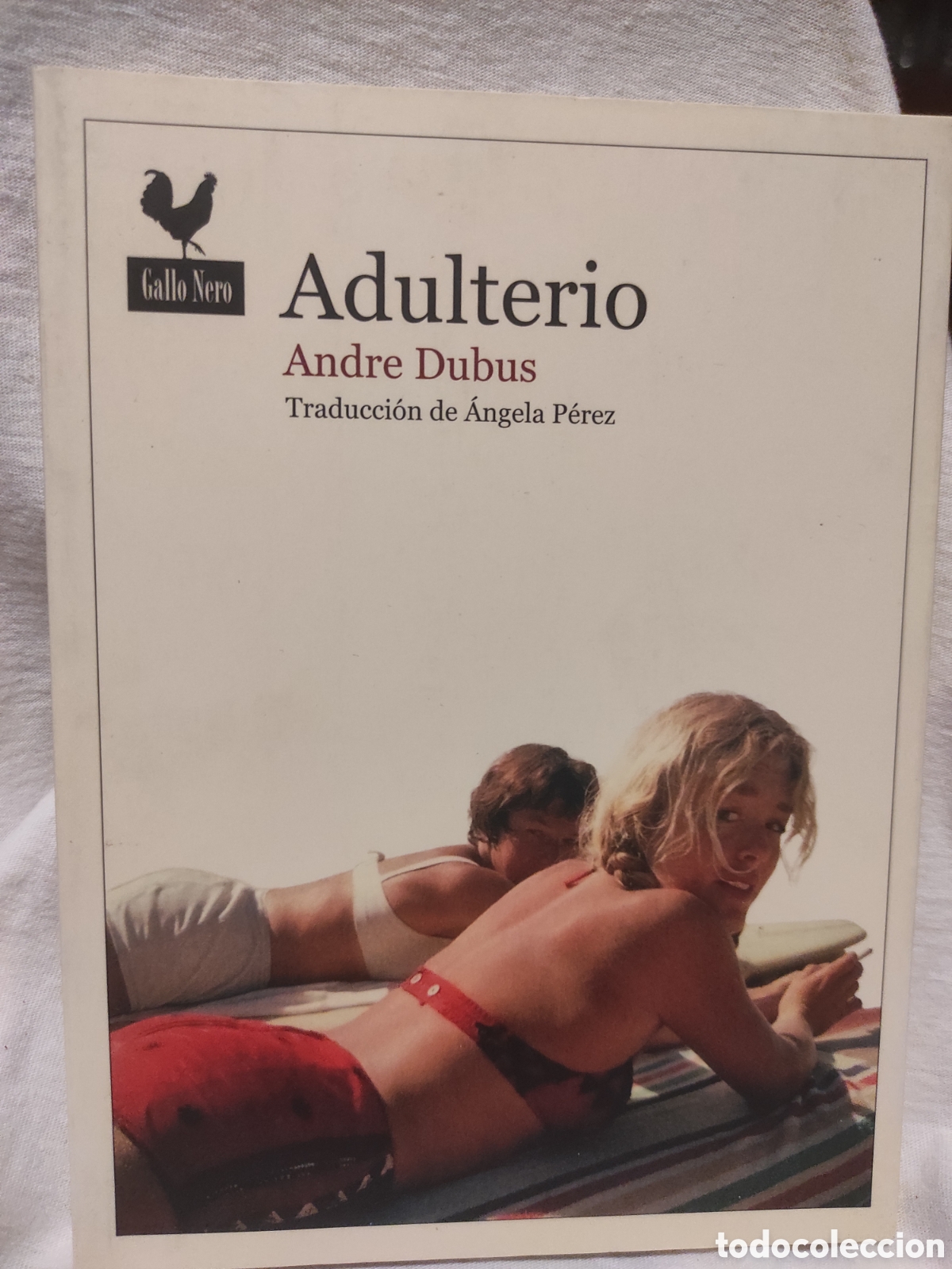 Libros de segunda mano: Adulterio - Dubus, Andre (PEDIDO MINIMO 10&euro;)