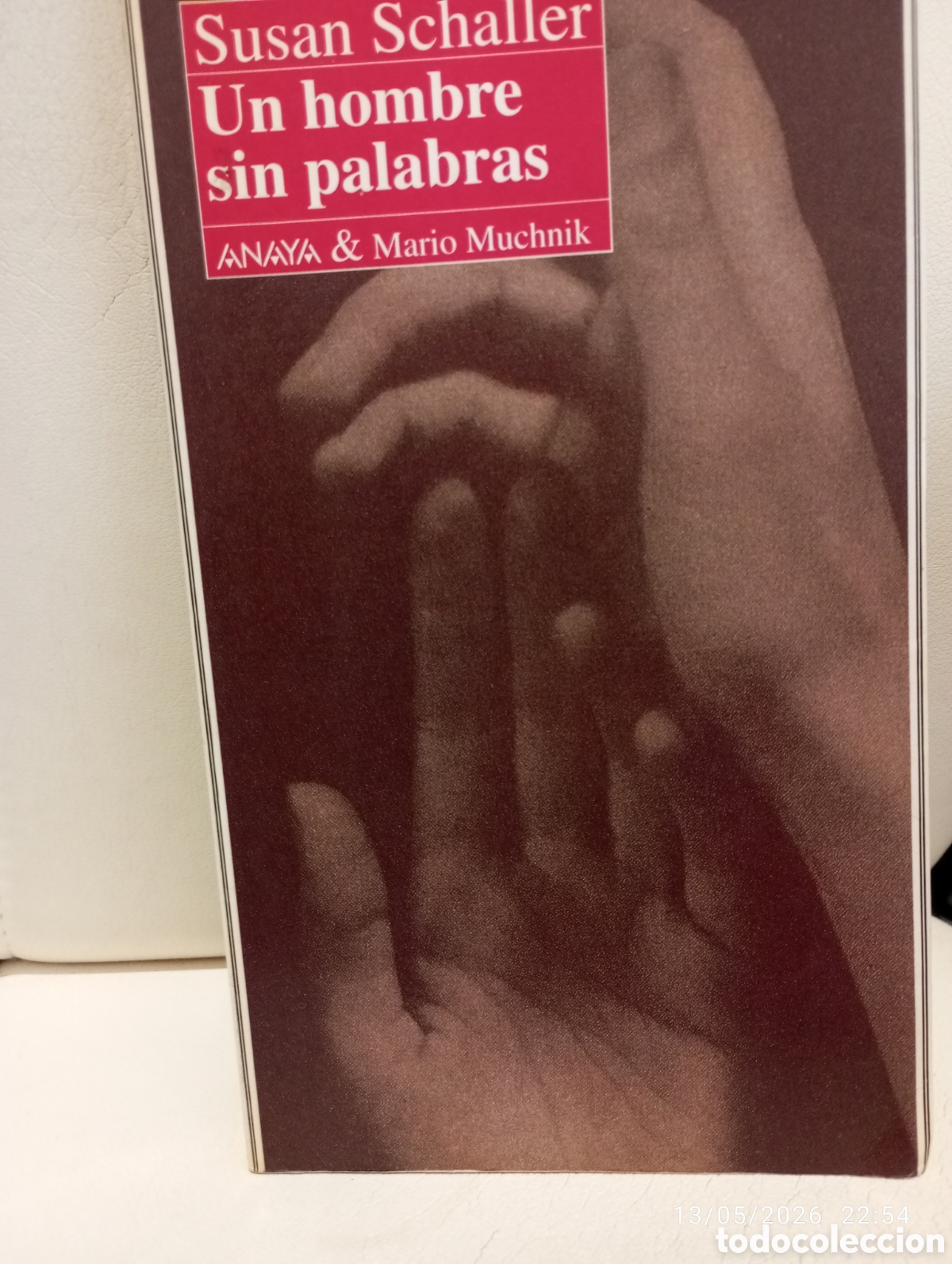 Libros de segunda mano: Susan Schaller . Un hombre sin palabras .Anaya & Mario Muchnik .