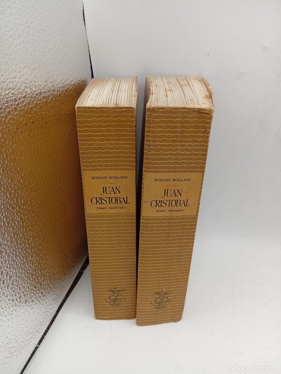 Libros de segunda mano: JUAN CRISTOBAL. ROMAIN ROLLAND. TOMO I Y II. 1952. PAGS : 750/680.