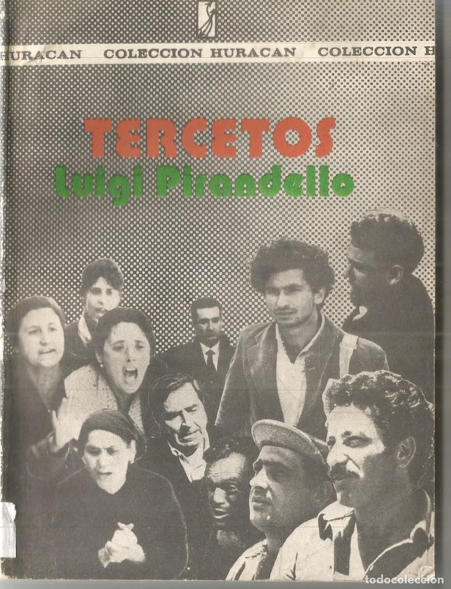 Libros de segunda mano: LUIGI PIRANDELLO. TERCETOS. HURACAN