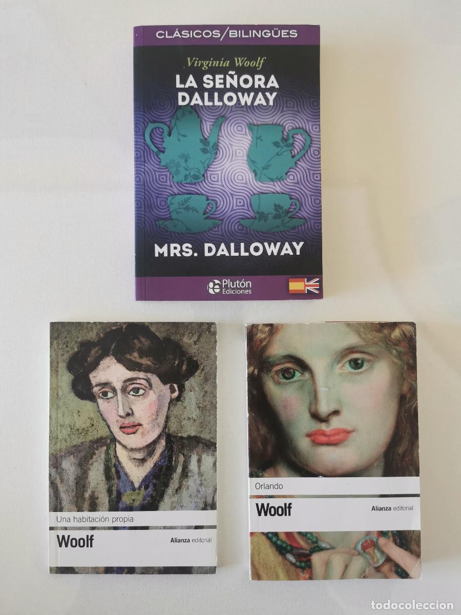 Libros de segunda mano: Una habitaci&oacute;n propia. Alianza Orlando. Alianza La se&ntilde;ora Dalloway. Biling&uuml;e.