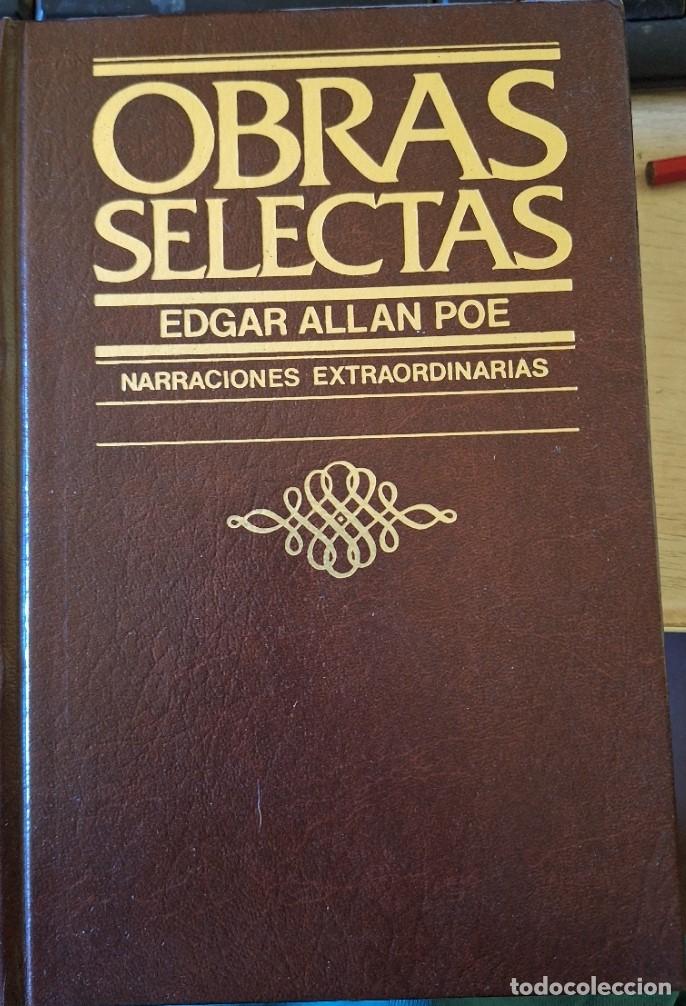 Libros de segunda mano: OBRAS SELECTAS. NARRACIONES EXTRAORDINARIAS. - ALLAN POE, Edgar.