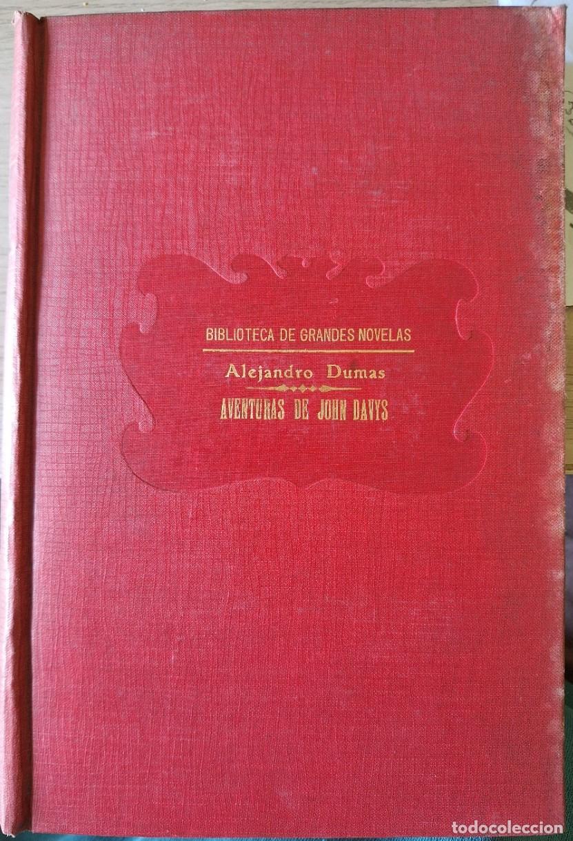 Libros de segunda mano: AVENTURAS DE JOHN DAVYS. - DUMAS, Alejandro.
