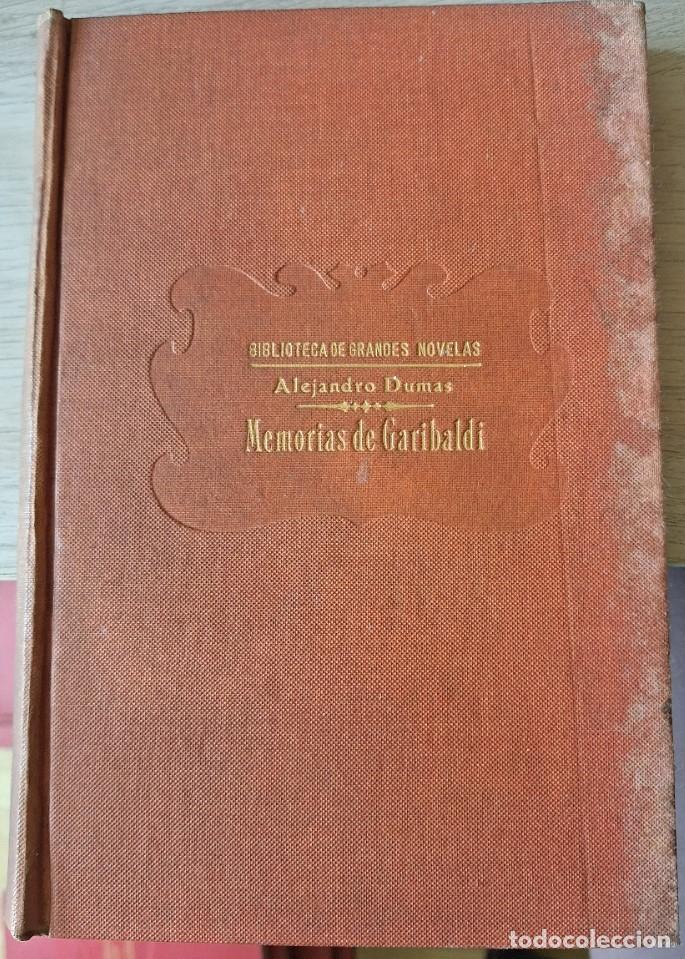 Libros de segunda mano: MEMORIAS DE GARIBALDI. - DUMAS, Alejandro.
