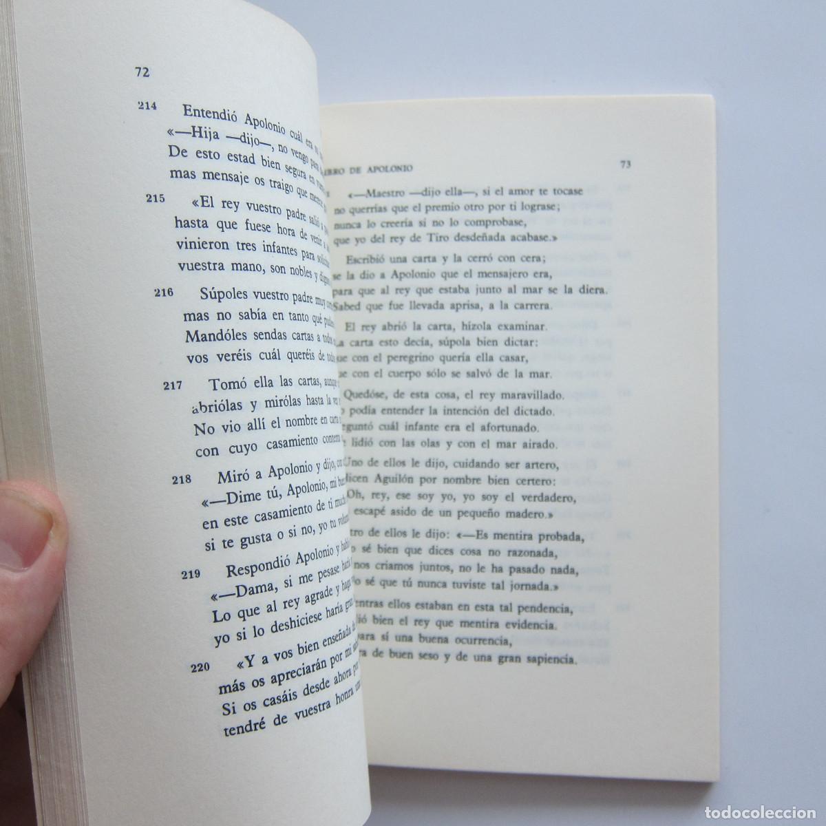 Libros de segunda mano: LIBRO DE APOLONIO - AN&Oacute;NIMO (CASTALIA) POES&Iacute;A - Foto 5