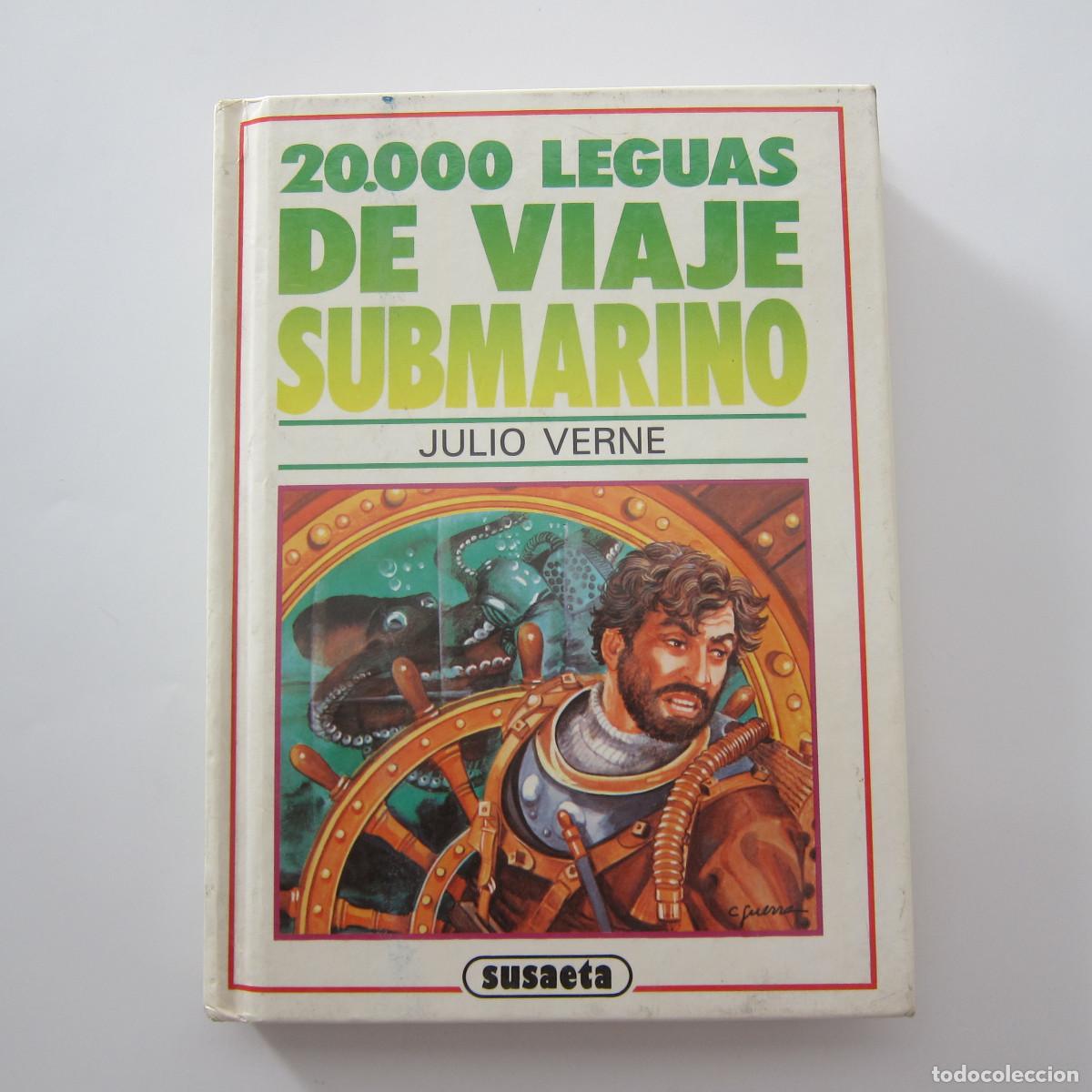 Libros de segunda mano: 20000 LEGUAS DE VIAJE SUBMARINO - JULIO VERNE (SUSAETA) 1985 JUVENIL