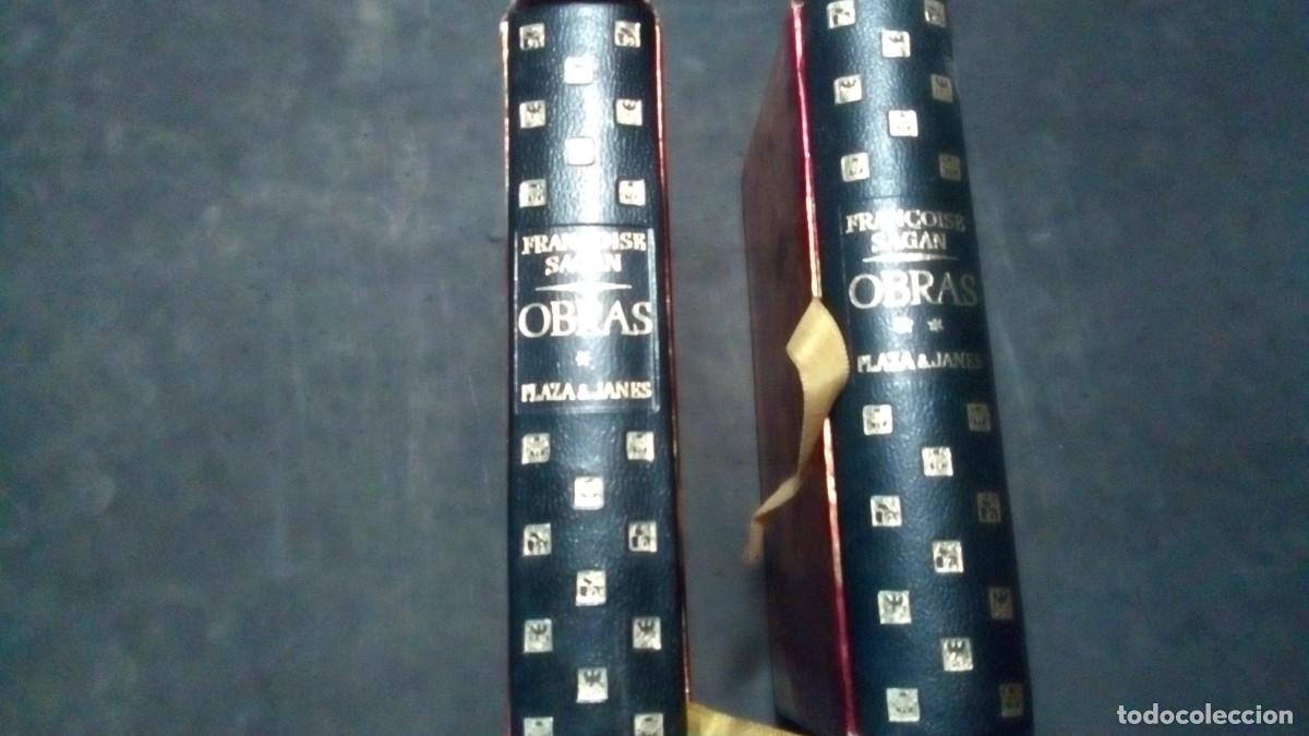 Libros de segunda mano: OBRAS 1 Y 2. . FRANCOISE SAGAN. PLAZA Y JAN&Eacute;S. EN SU CAJA. TAPA DURA. BUEN ESTADO.