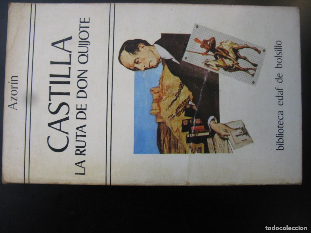 Libros de segunda mano: LA RUTA DE DON QUIJOTE, CASTILLA (AZORIN) (EDAF)
