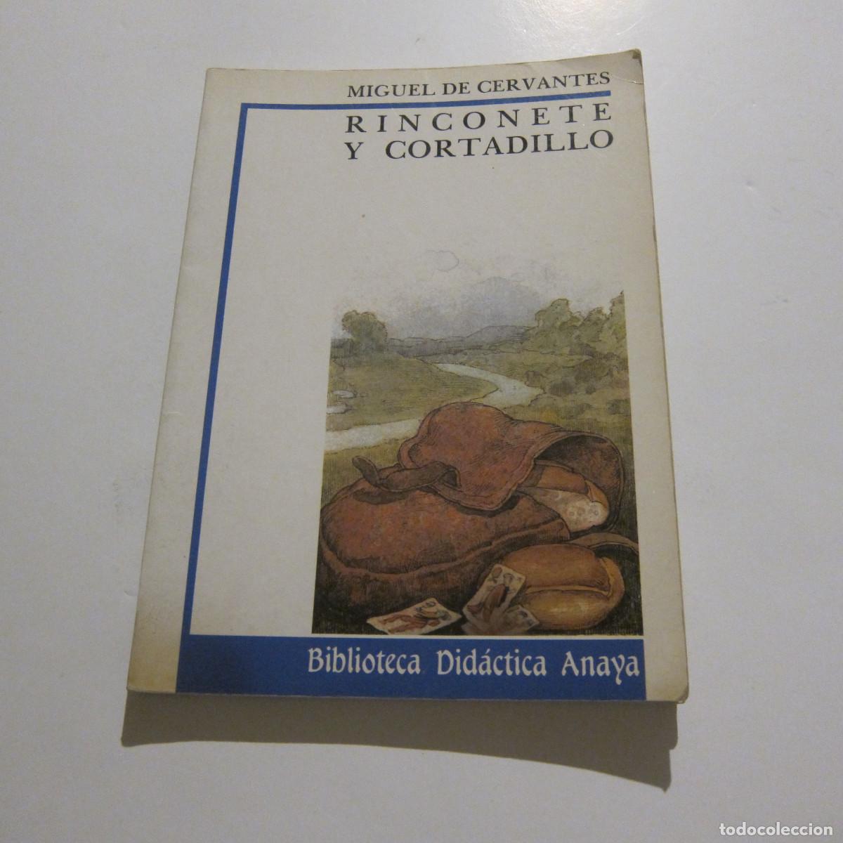 Libros de segunda mano: RINCONETE Y CORTADILLO - CERVANTES (ANAYA) NOVELA