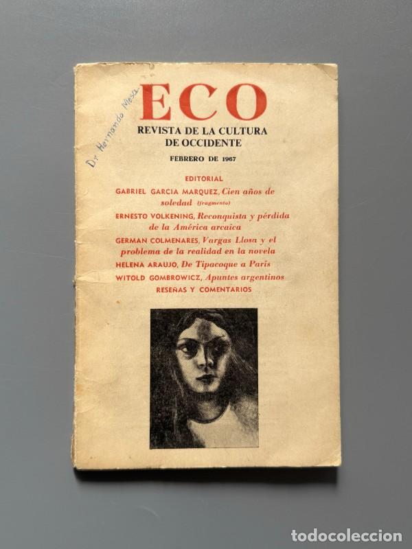 Libros de segunda mano: ECO. Primera aparici&oacute;n de Cien a&ntilde;os de soledad, Gabriel Garc&iacute;a M&aacute;rquez - febrero de 1967