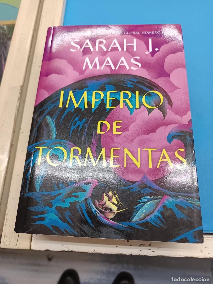Libros de segunda mano: IMPERIO DE TORMENTAS 5 LIBROS DE LA SAGA SARAH J. MAAS EDITORIAL HIDRA