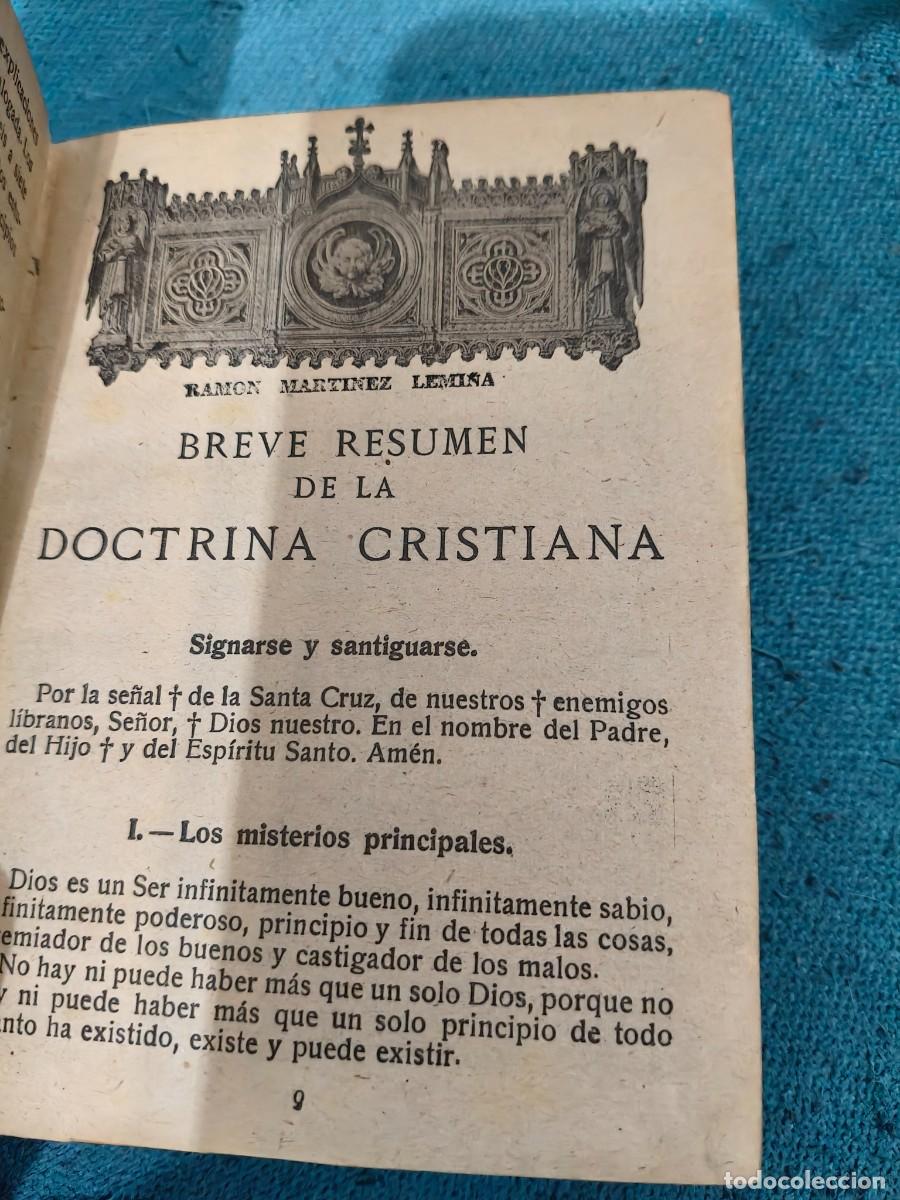 Libros de segunda mano: libro doctrina cristiana