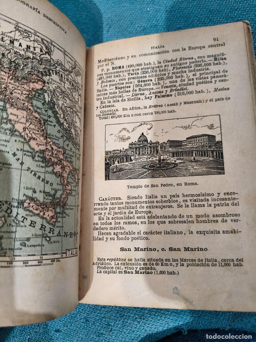 Libros de segunda mano: libro de geografia de 1907 - Foto 3