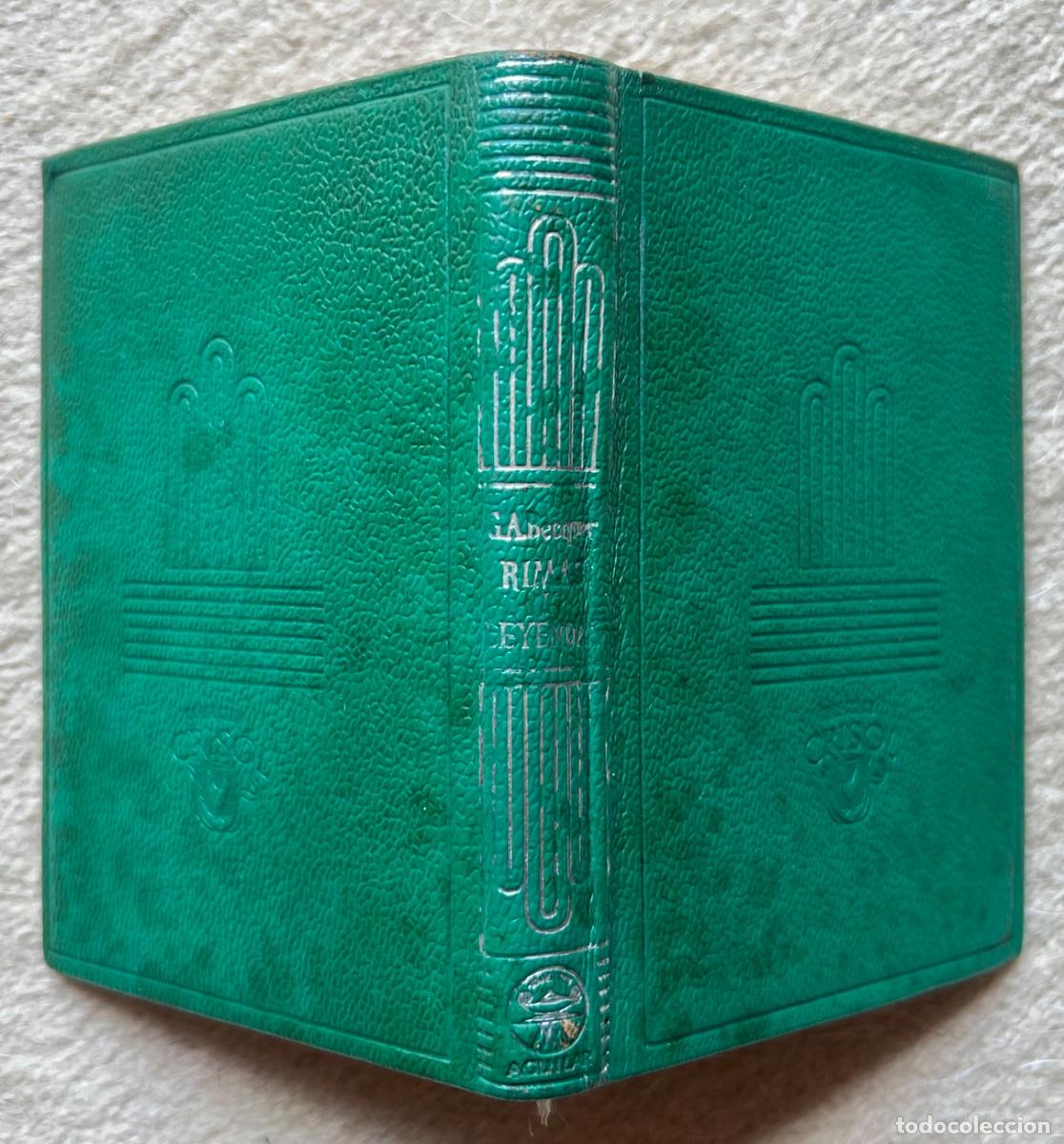 Libros de segunda mano: Rimas y Leyendas - Gustavo Adolfo Becquer - Crisol N&deg; 270 - Aguilar, 1950