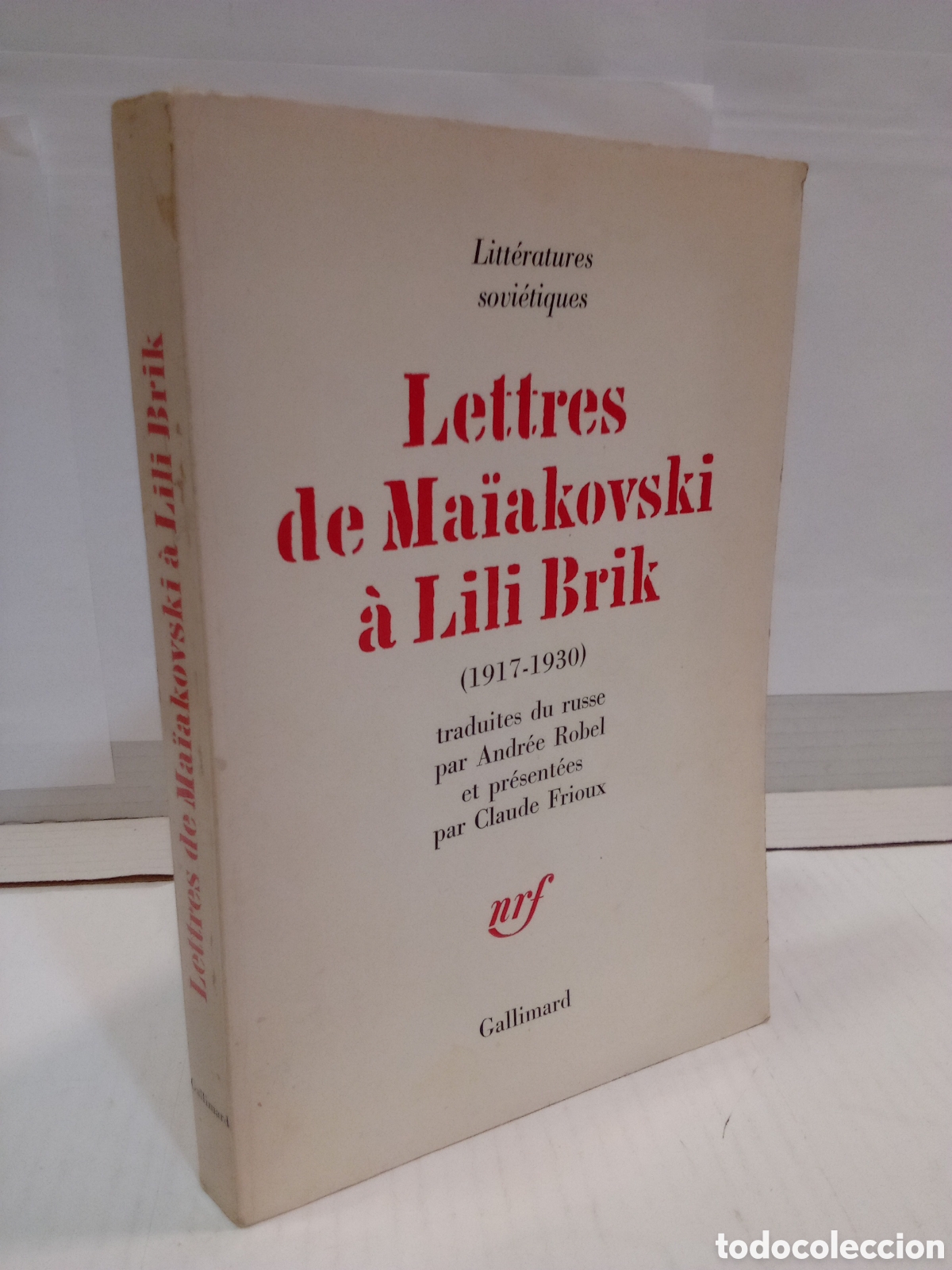 Livres d'occasion: Lettres de Maiakovski a Lili Brik (1917 - 1930)