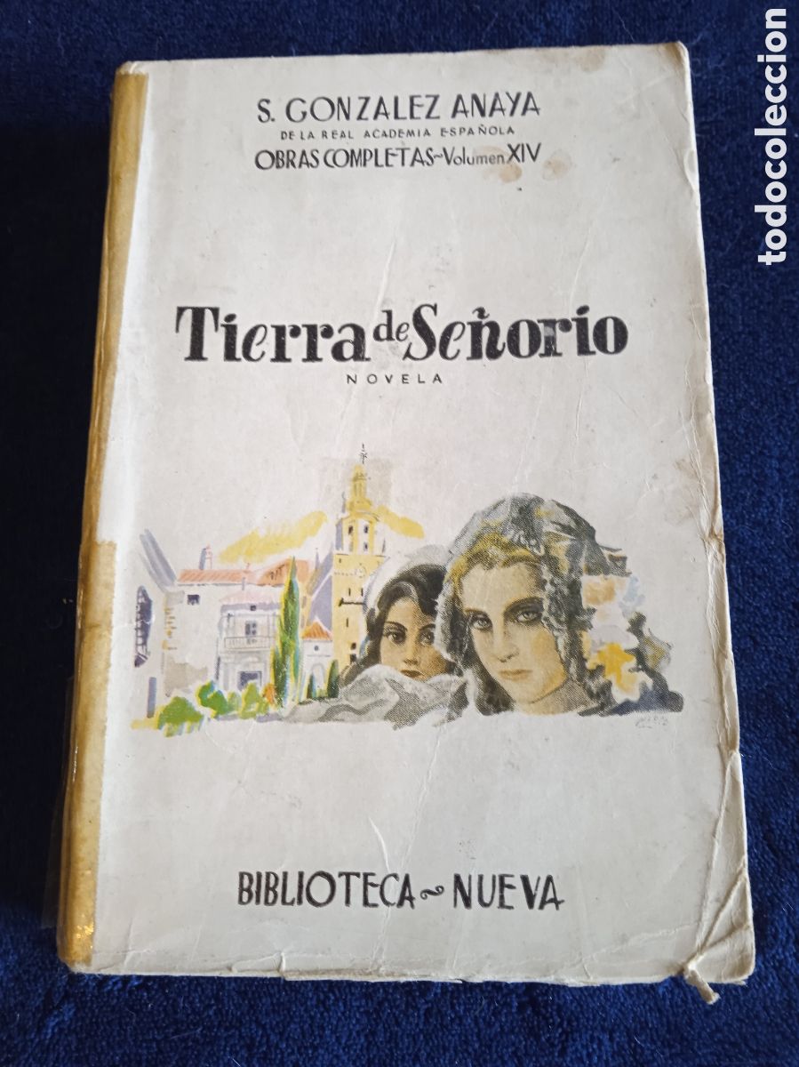 Libros de segunda mano: TIERRA DE SE&Ntilde;OR&Iacute;O / S. GONZ&Aacute;LEZ ANAYA