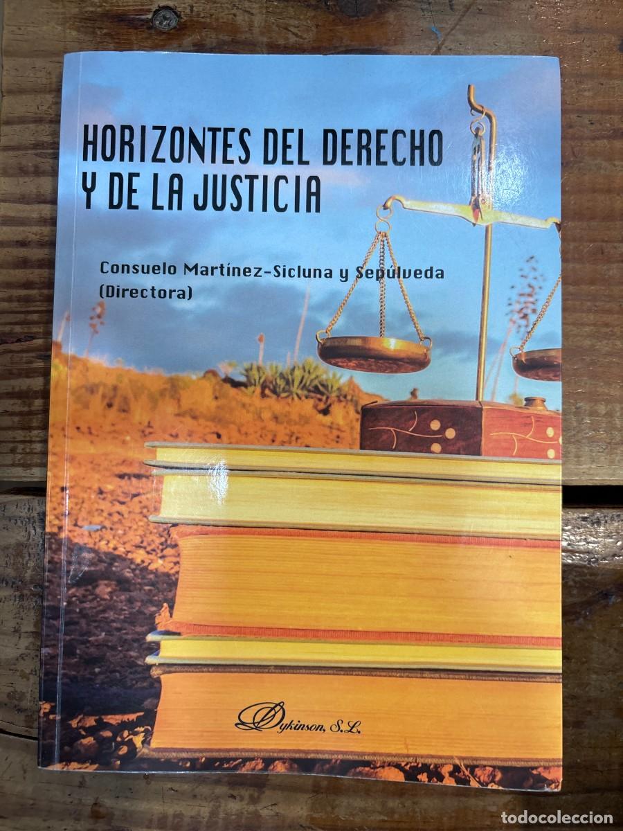 Libros de segunda mano: Horizontes del derecho y de la justicia SUBRAYADO Mart&iacute;nez-Sicluna Y Sep&uacute;lveda, Consuelo