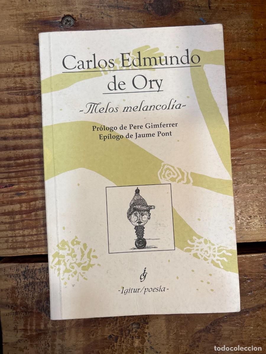 Libros de segunda mano: melos melancolia (Igitur/poesia) (Spanish Edition) TRSA Ory, Carlos Edmundo De