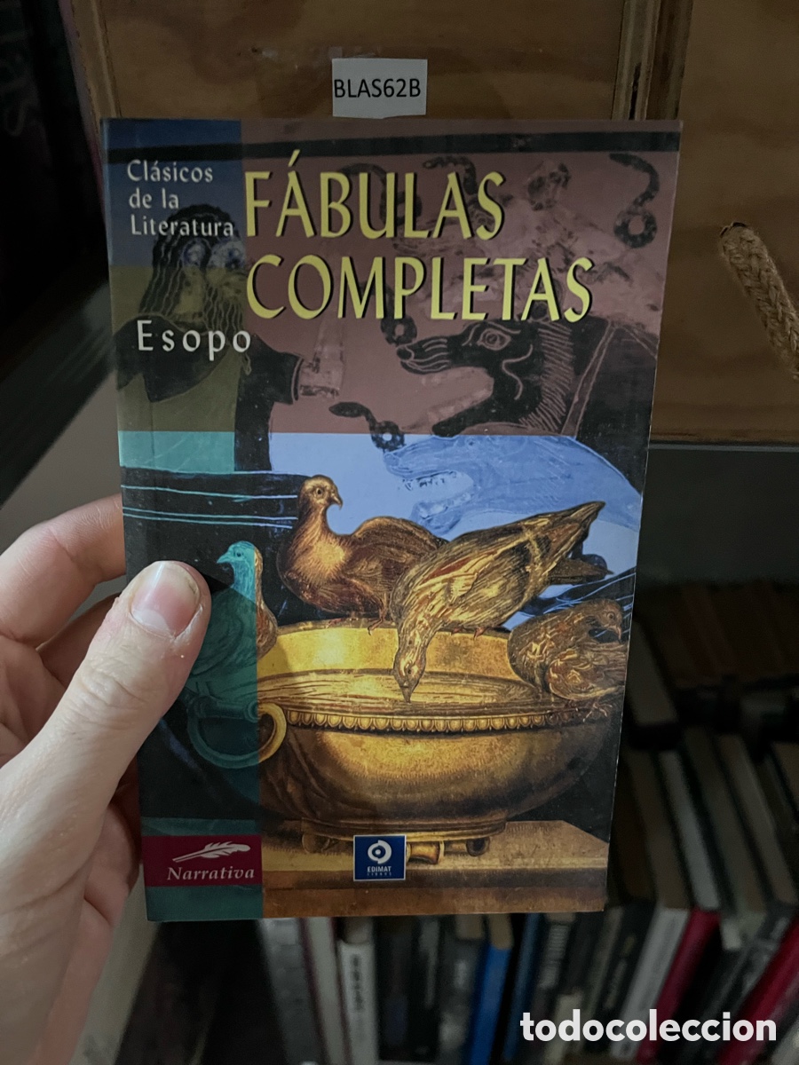 Libros de segunda mano: BLAS62B Cl&aacute;sicos de la Literatura F&Aacute;BULAS COMPLETAS Esopo