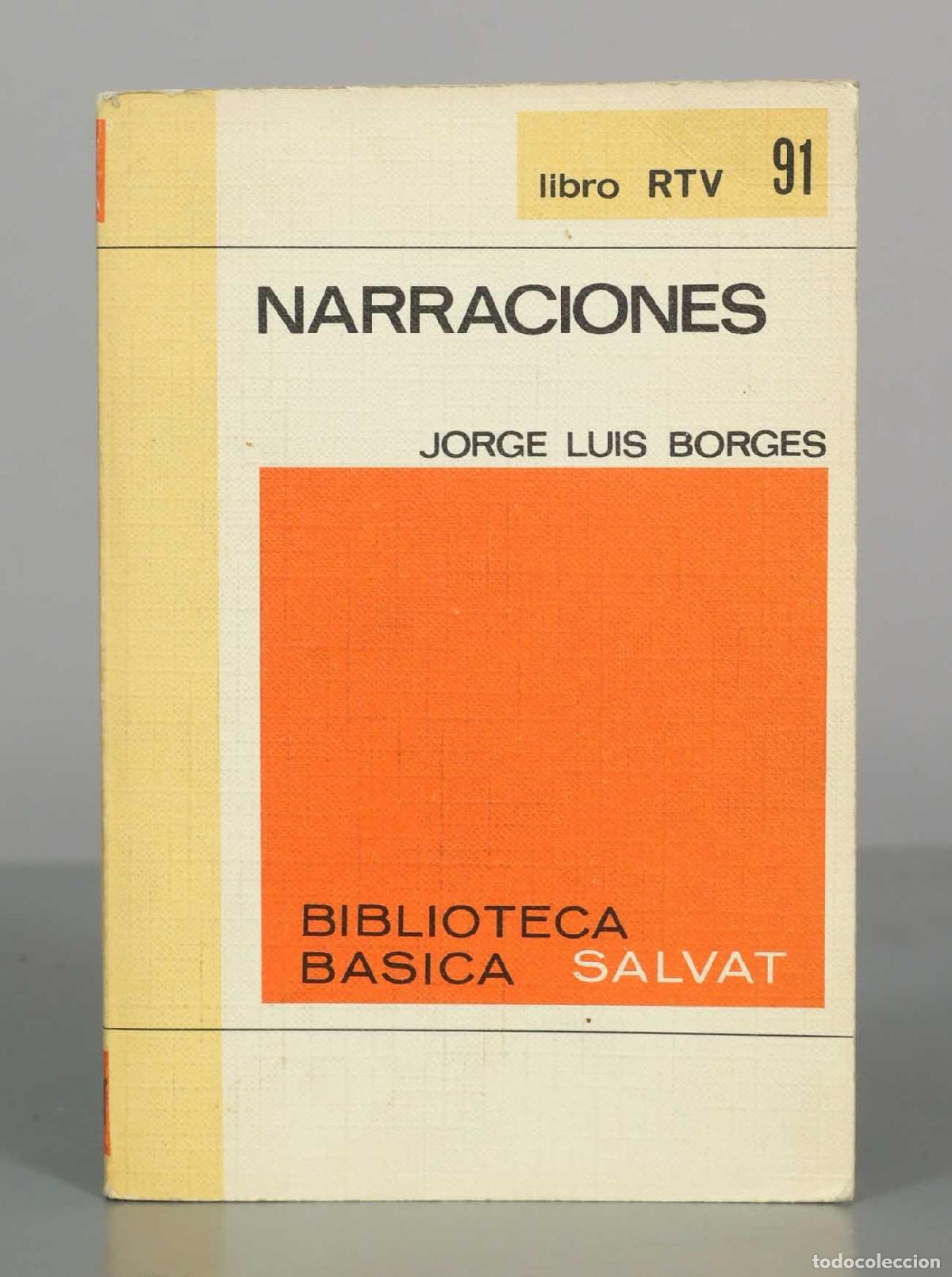 Libros de segunda mano: Narraciones - Jorge Luis Borges - Editorial Salvat