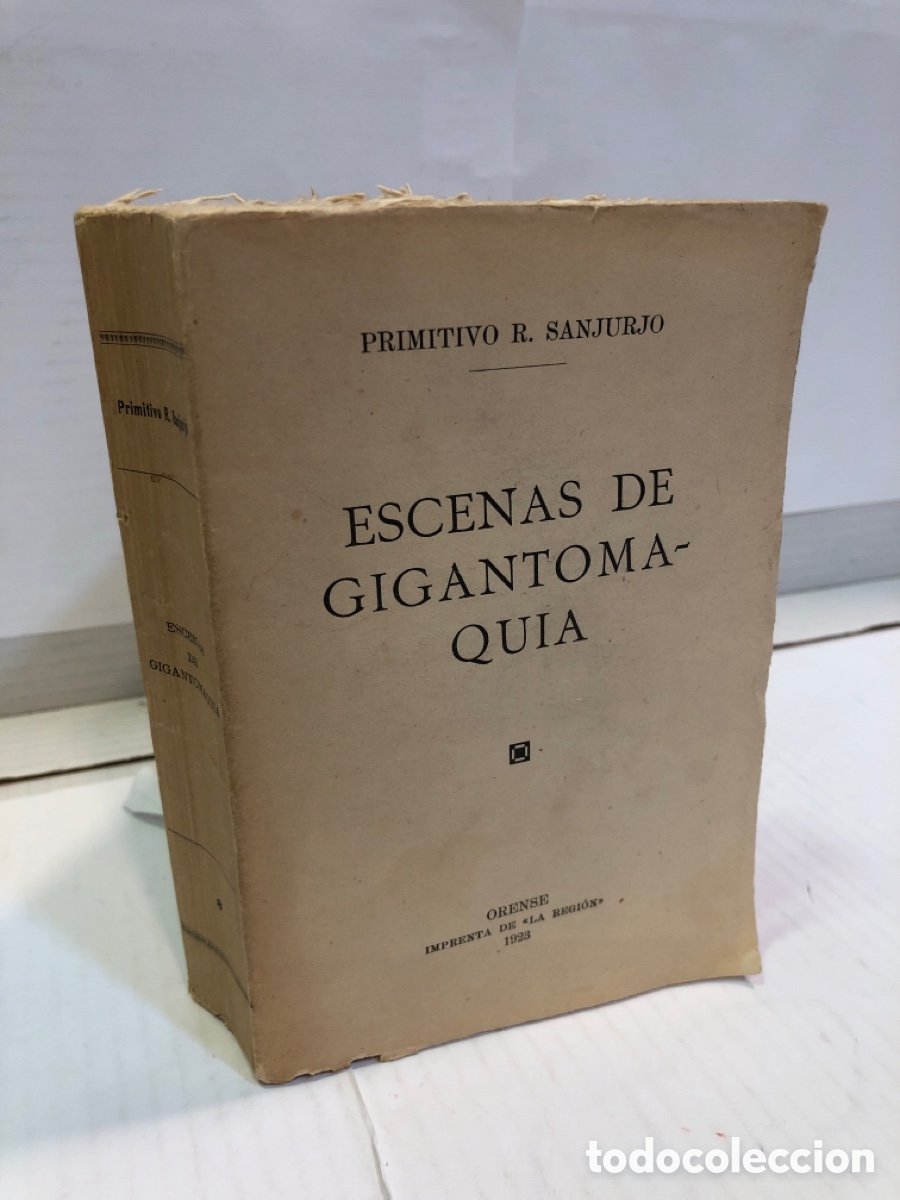 Livres d'occasion: Escenas de gigantomaquia - Primitivo R. Sanjurjo