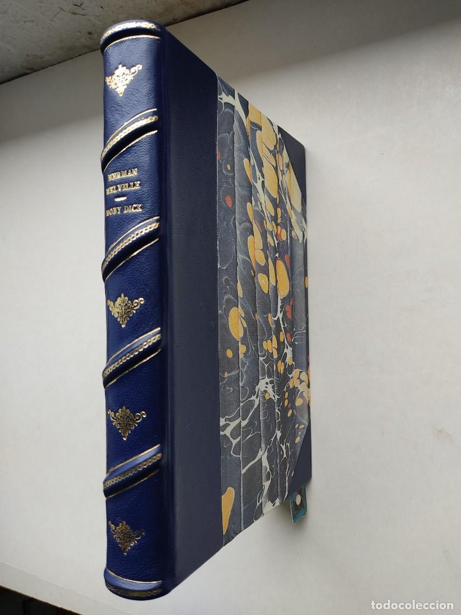 Libros de segunda mano: Moby Dick o La ballena blanca (1979) / Herman Melville. Edival. Encuadernaci&oacute;n artesanal