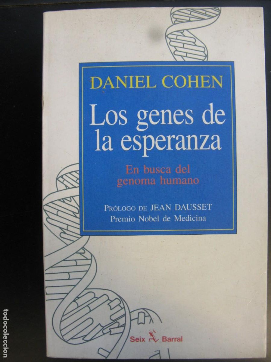 Libros de segunda mano: Los genes de la esperanza: en busca del genoma humano - DANIEL COHEN