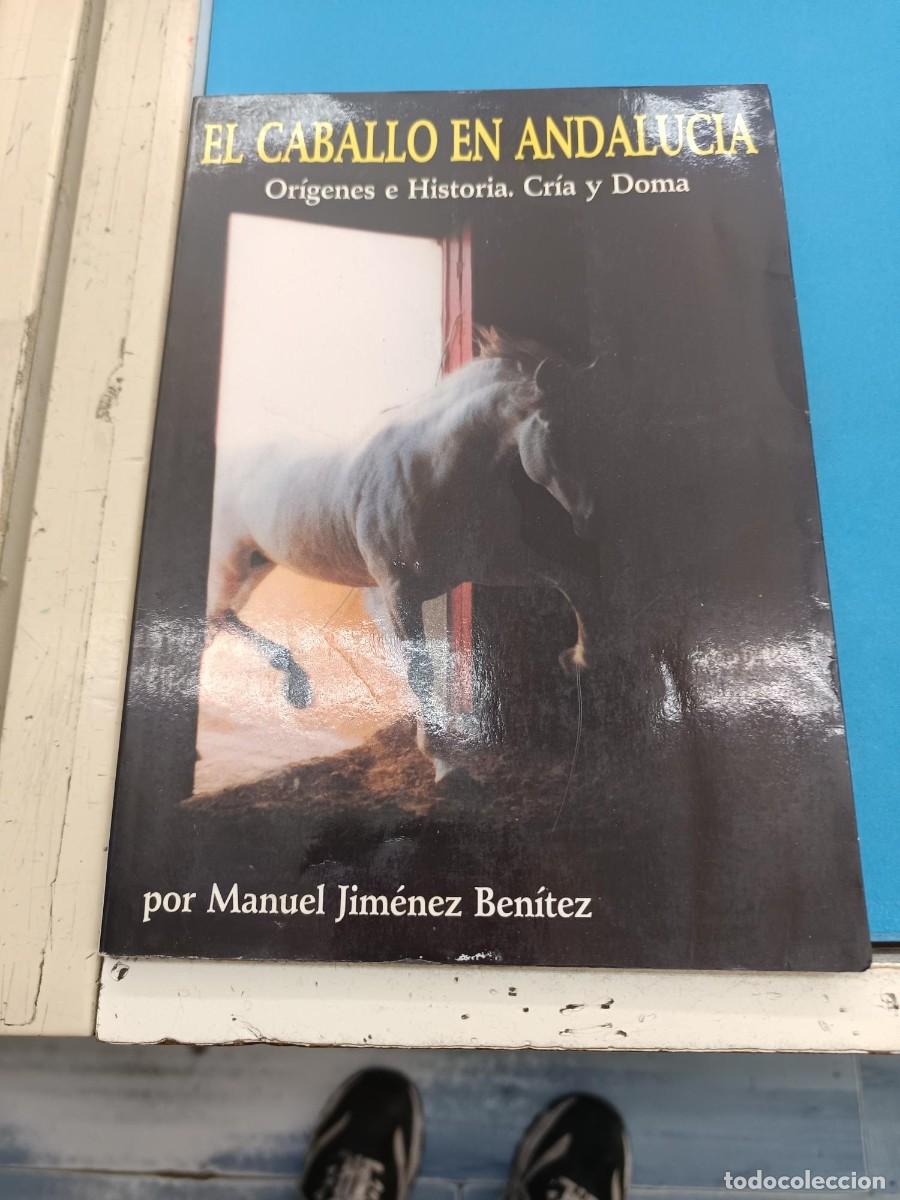 Libros de segunda mano: EL CABALLO EN ANDALUCIA ORIGENES E HISTORIA CRIA Y DOMA - MANUEL JIMENEZ BENITEZ