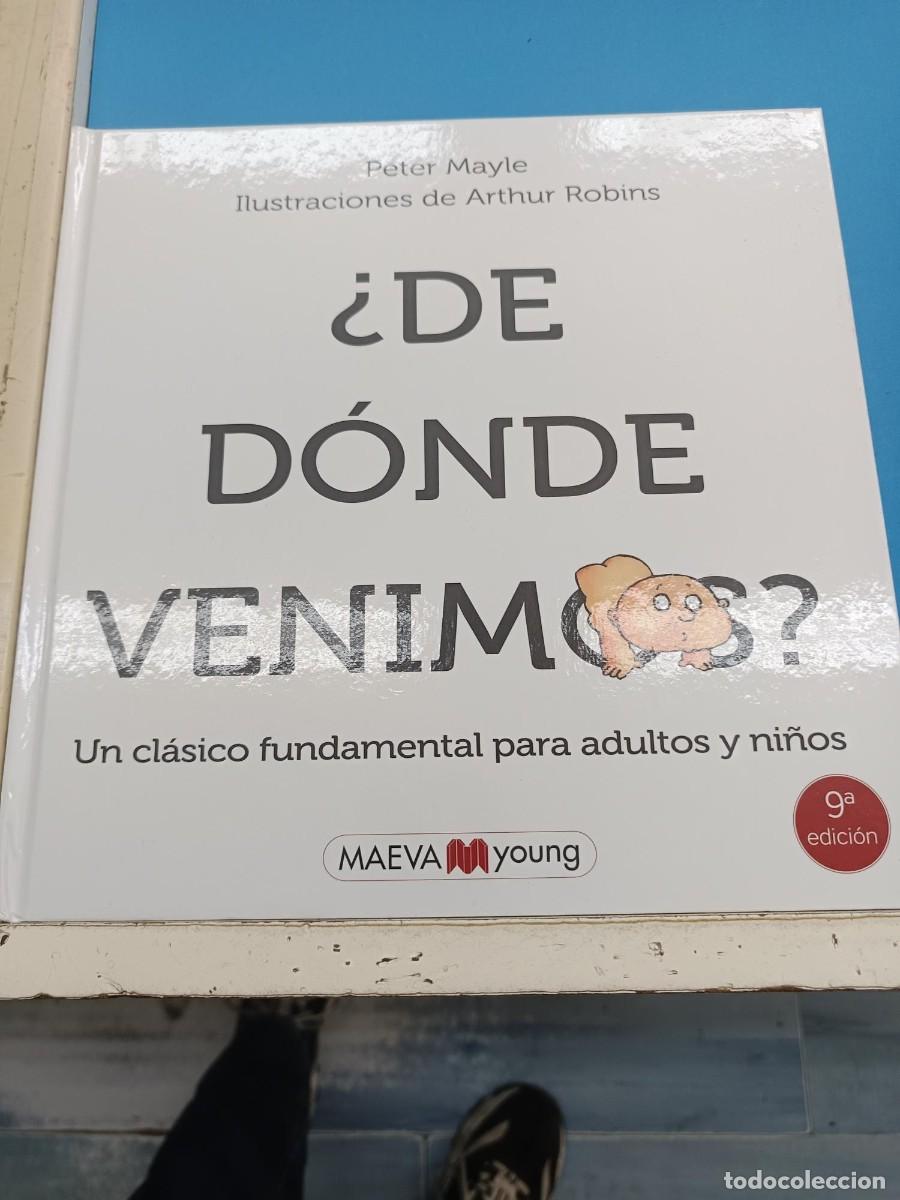 Libros de segunda mano: &iquest; DE DONDE VENIMOS ? UN CLASICO FUNDAMENTAL PARA ADULTOS Y NI&Ntilde;OS PETER MAYLE - MAEVA