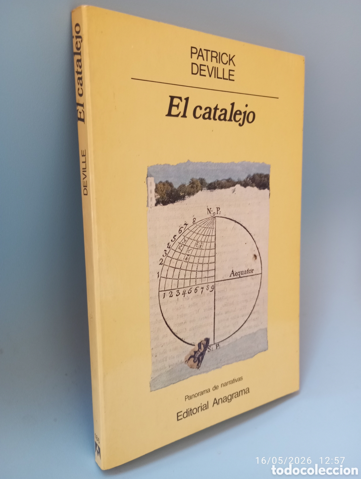 Libros de segunda mano: Patrick Deville . El catalejo- Anagrama