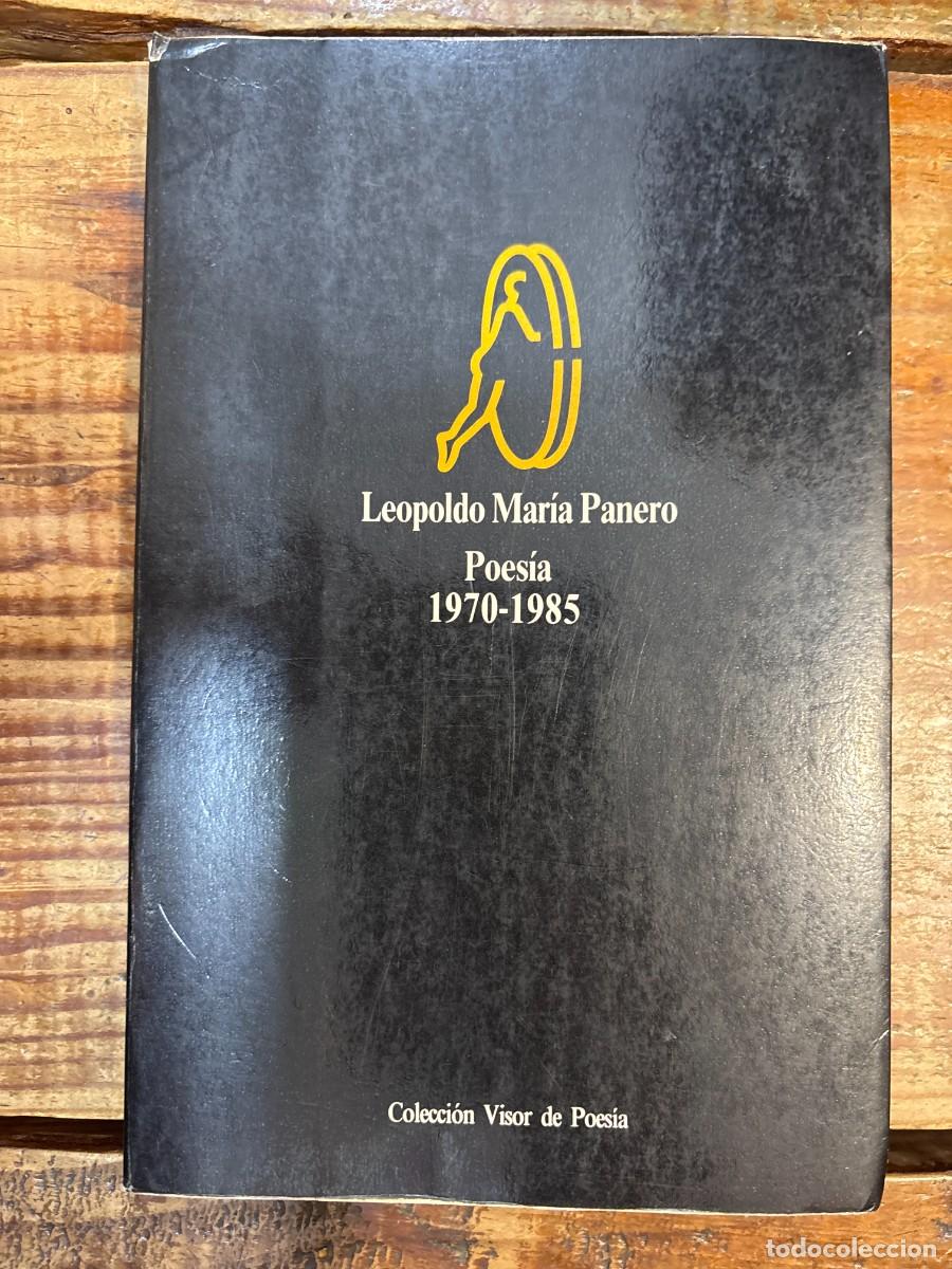Libros de segunda mano: Poes&iacute;a, 1970-1985 (Colecci&oacute;n Visor de poes&iacute;a) SUBRAYADO Panero, Leopoldo Mari?a