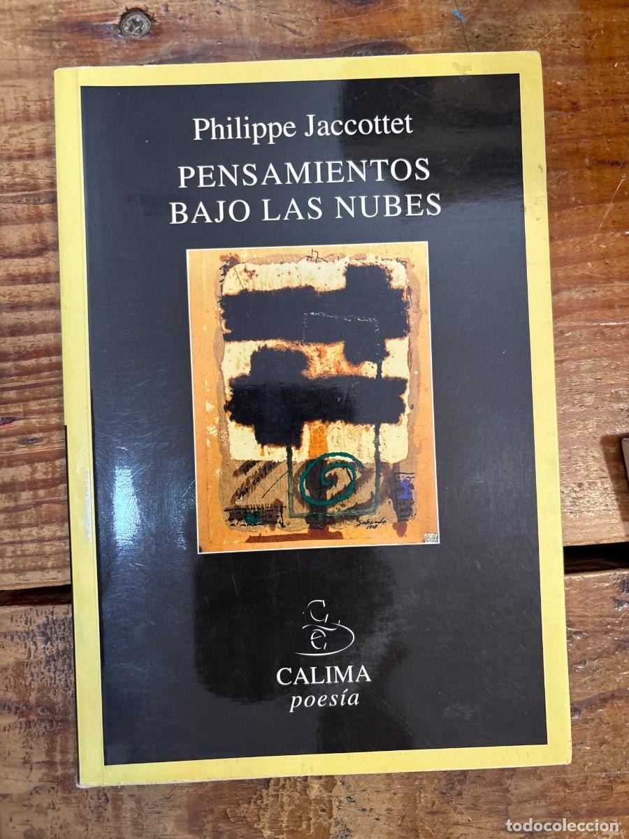 Libros de segunda mano: Pensamientos bajo las nubes Jaccottet, Philippe