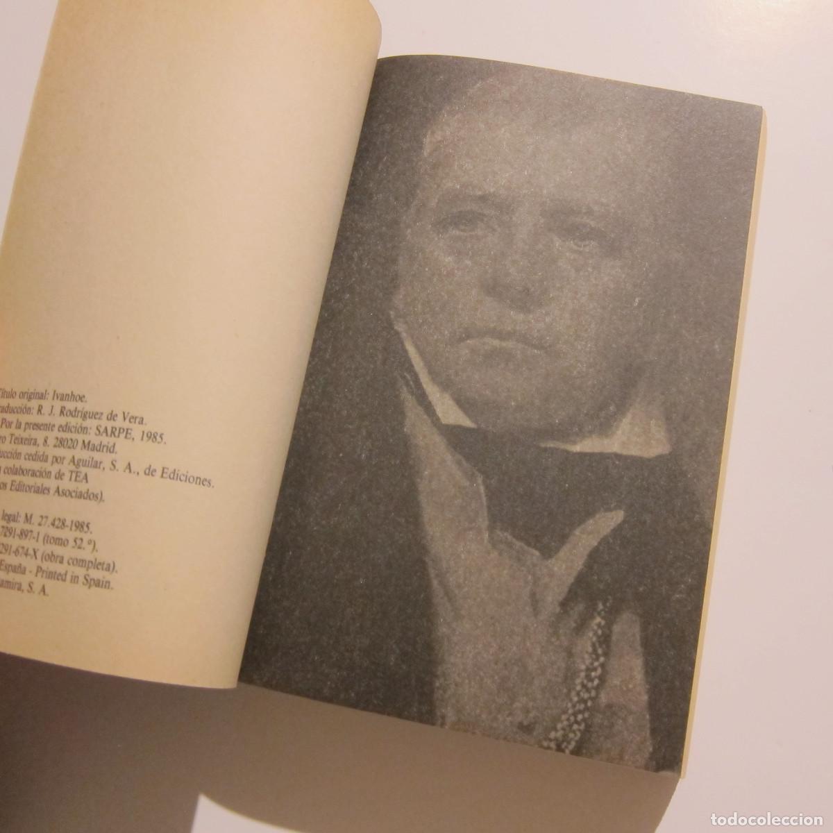 Libros de segunda mano: IVANHOE - WALTER SCOTT (SARPE) NOVELA - Foto 3