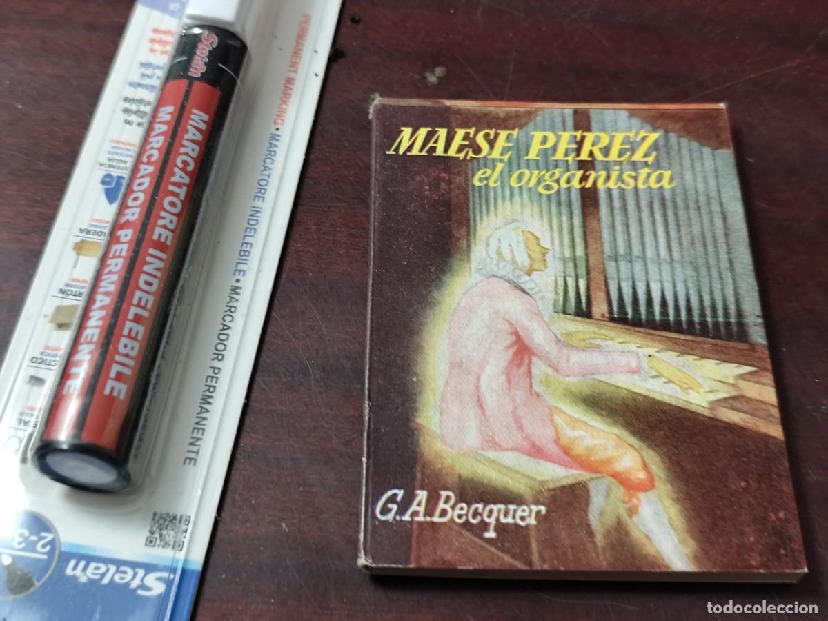 Libros de segunda mano: MAESE PEREZ EL ORGANISTA / G.A.BECQUER / PU-GUI-11-PULGA / PULGA
