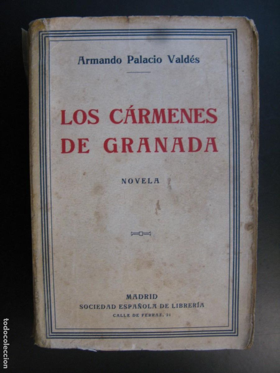 Libros de segunda mano: Los carmenes de Granada - Armando Palacio Valdes