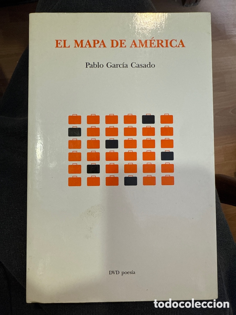 Libros de segunda mano: GARC&Iacute;A CASADO, Pablo El mapa de Am&eacute;rica: [Dedicatoria y aut&oacute;grafo del autor]