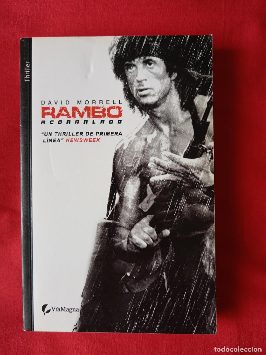 Libros de segunda mano: PRIMERA SANGRE. RAMBO. ACORRALADO. DAVID MORRELL. V&Iacute;AMAGNA 2009
