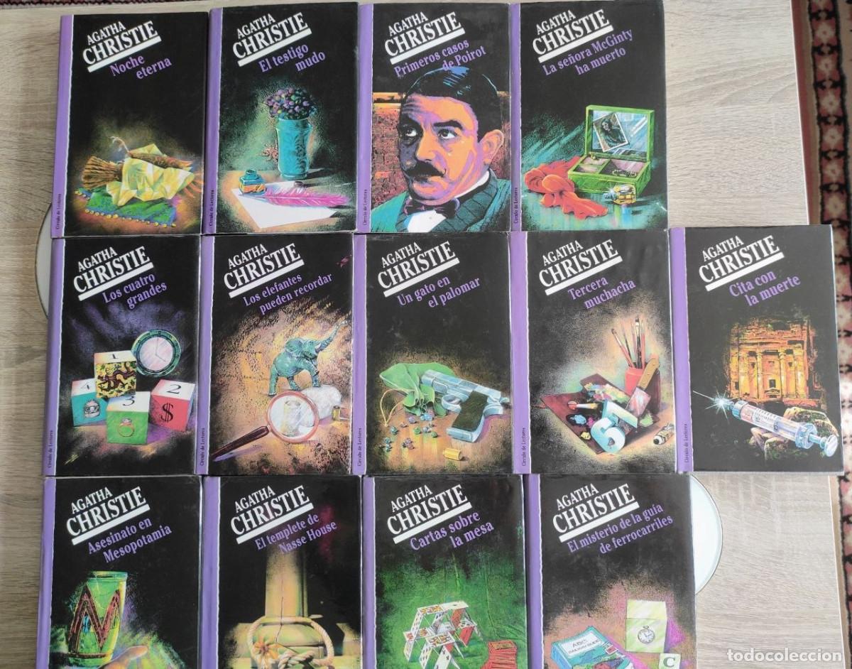 Libros de segunda mano: Lote de 13 Libros, de Agatha Christie, C&iacute;rculo de Lectores, 1993