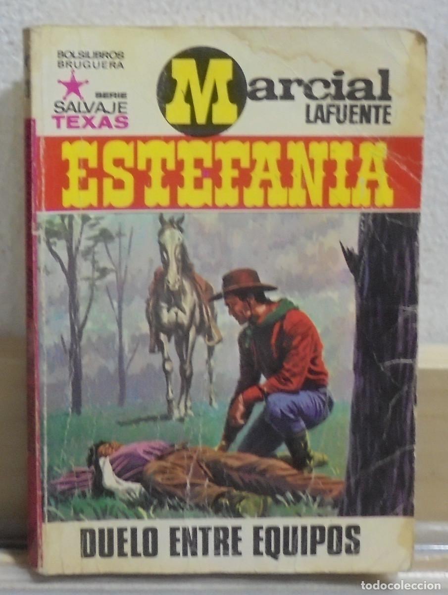 Libros de segunda mano: Duelo entre equipos. Marcial Lafuente Estefania - Serie Salvaje Texas