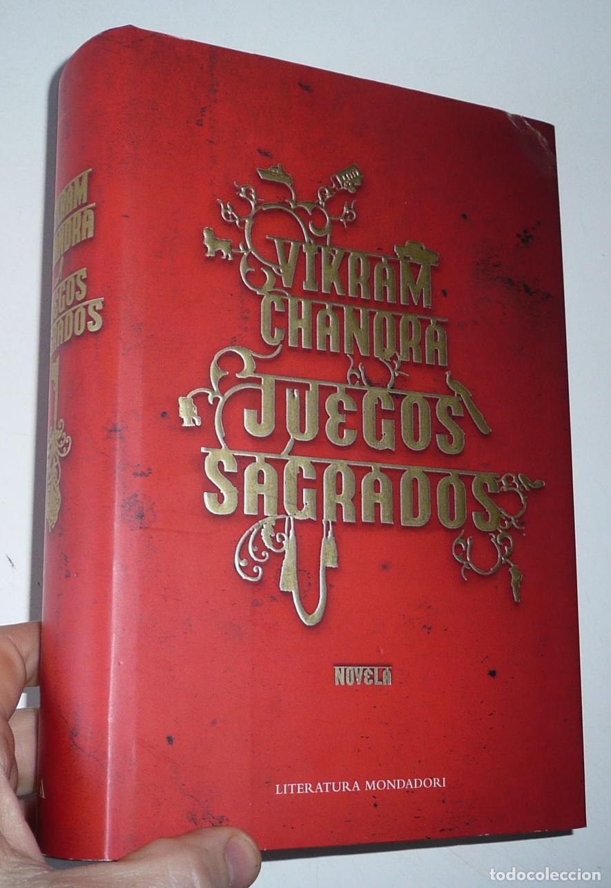 Libri di seconda mano: Juegos sagrados - Vikram Chandra (Literatura Mondadori, 2007) Tapa dura