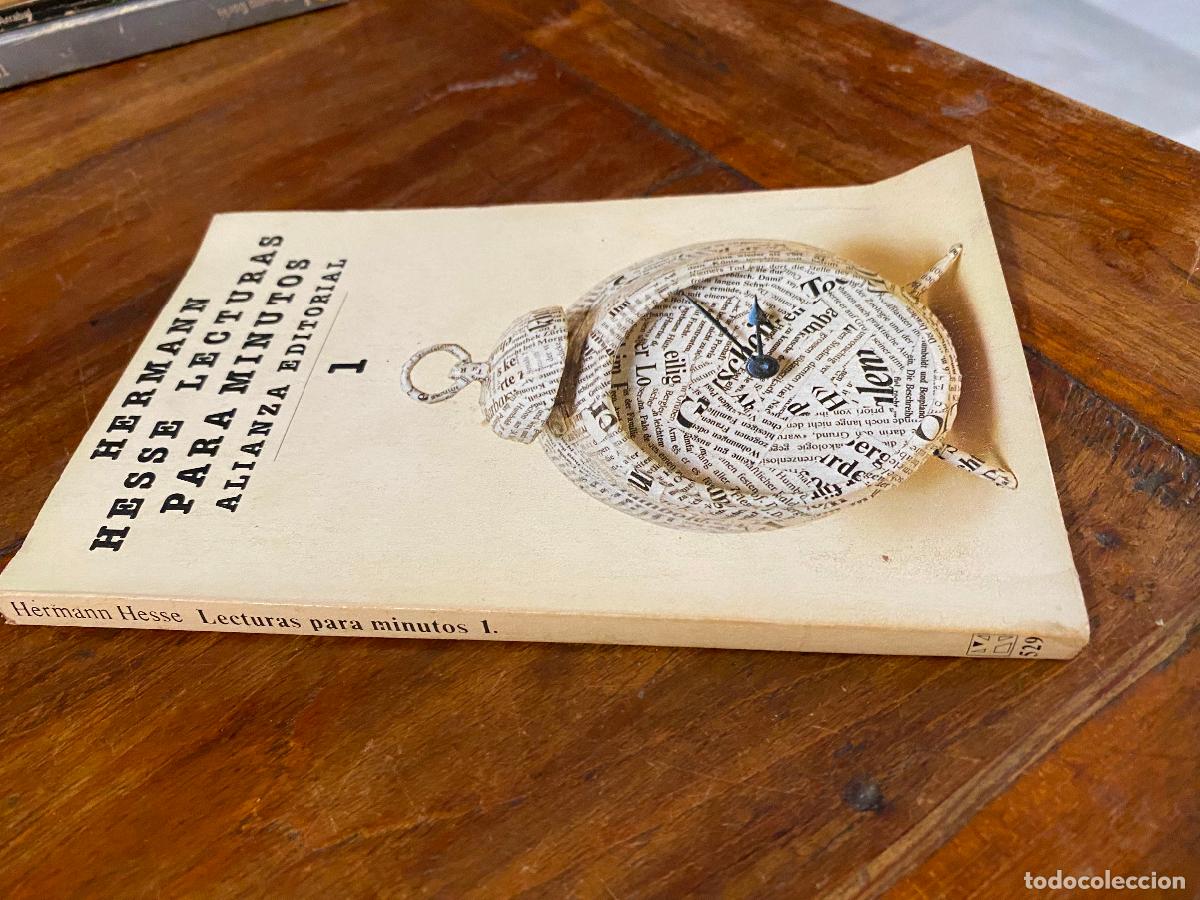 Libros de segunda mano: LECTURAS PARA MINUTOS 1 (HERMANN HESSE) (ALIANZA EDITORIAL)