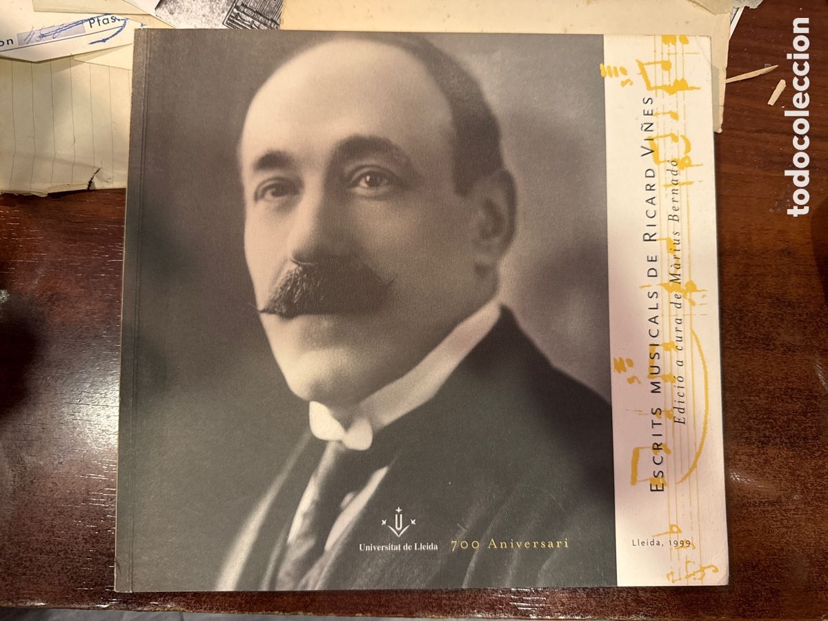 Gebrauchte B&uuml;cher: VI&Ntilde;ES, Ricard. Escrits musicals de Ricard Vi&ntilde;es