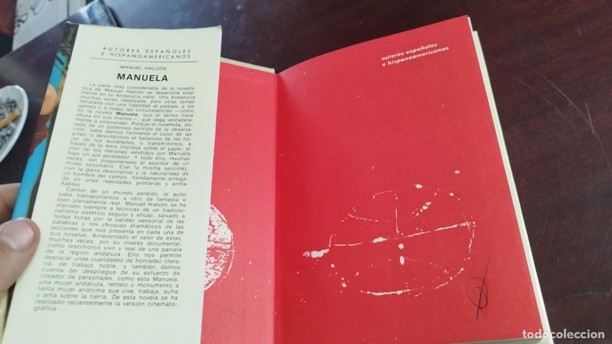 Libros de segunda mano: MANUELA / MANUEL HALCON / CJA 444 / PLANETA - Foto 3