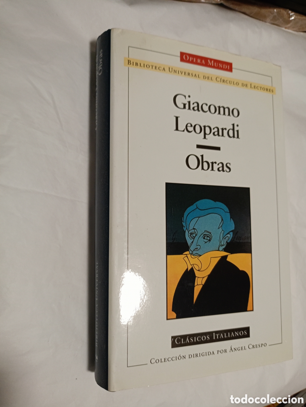 Libros de segunda mano: OBRAS DE GIACOMO LEOPARDI.buen estado
