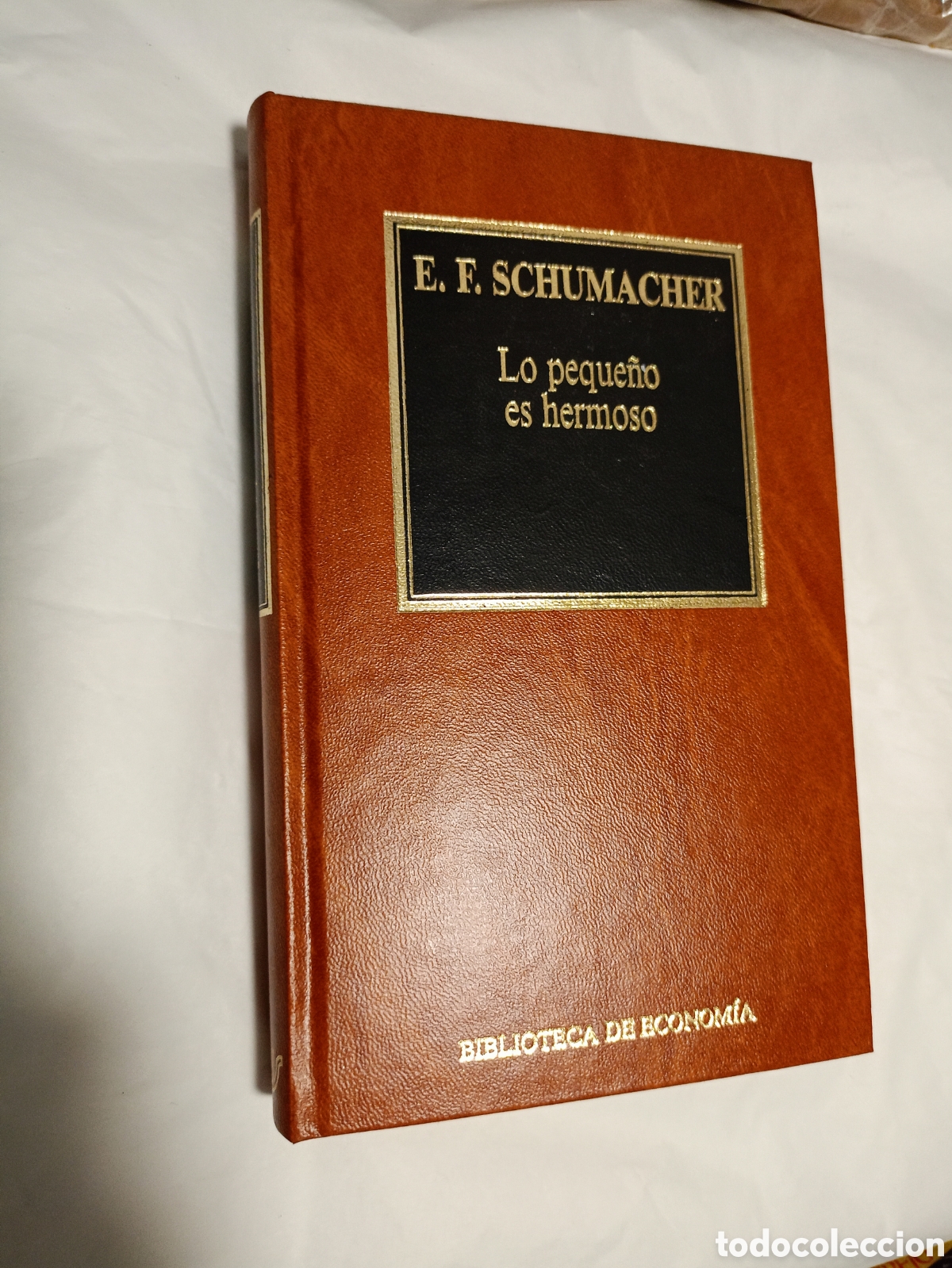 Libros de segunda mano: Lo peque&ntilde;o es hermoso&rdquo; de E. F. Schumacher,Ediciones Orbis